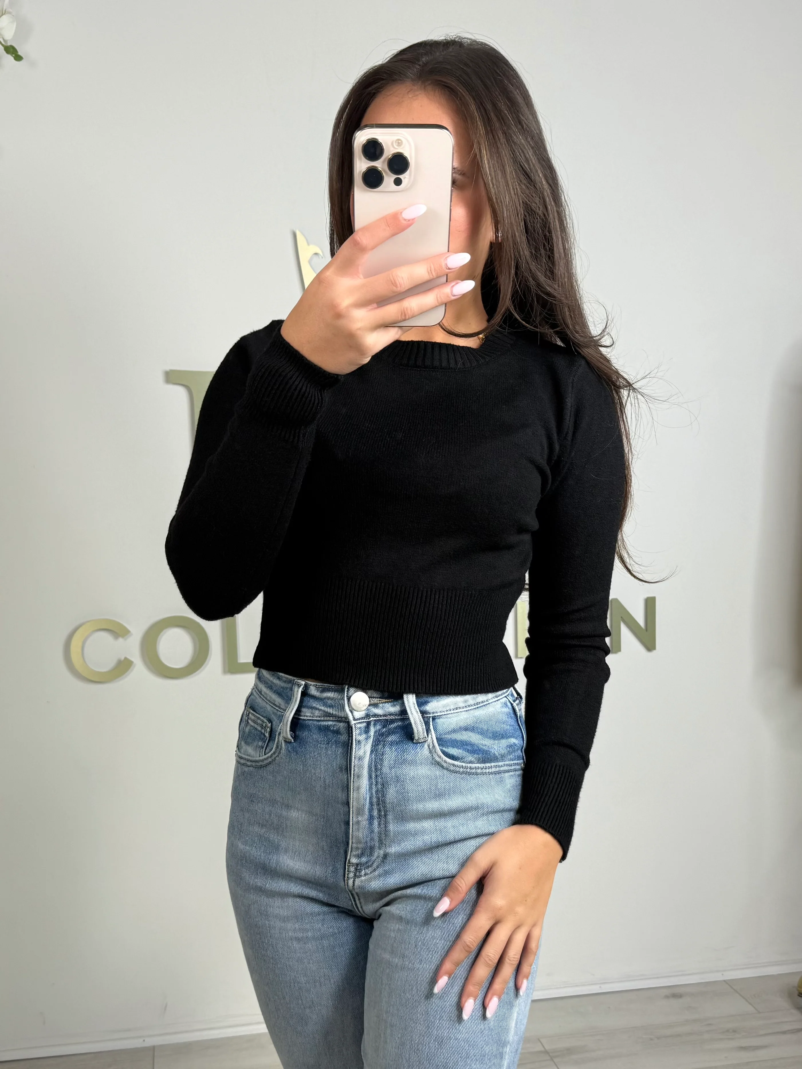 Classic Staple Luxury Soft Knit Round Neck Jumper (5 Colours) - Image 4